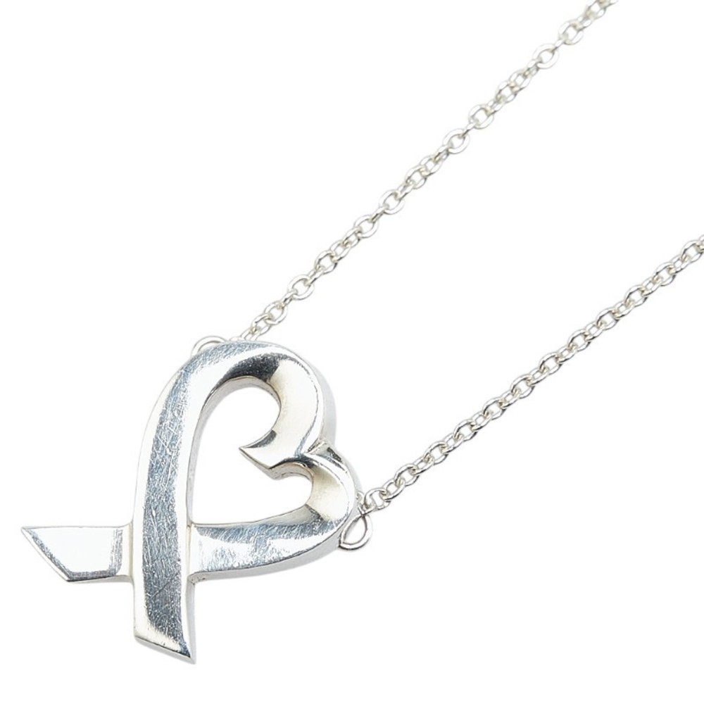 Tiffany Loving Heart Necklace Silver Tiffany